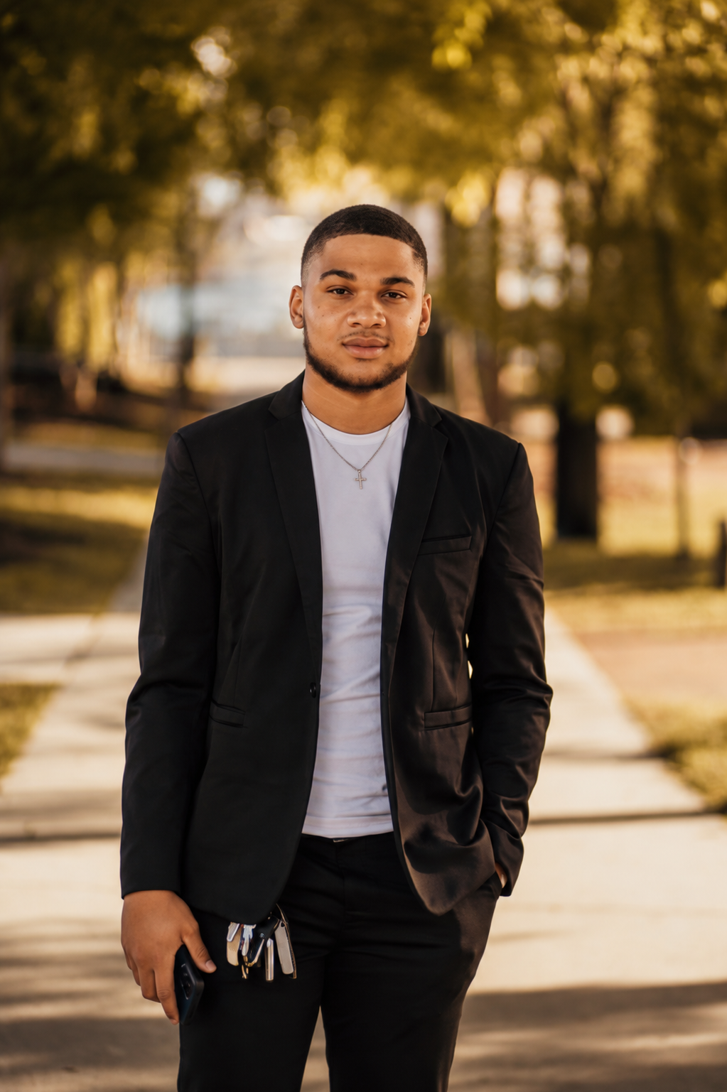 Taequez Davis, life coach, in Norfolk, Virginia